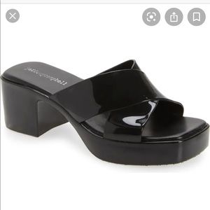 Jeffery Campbell Bubblegum platform sandal